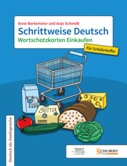 Schrittweise Deutsch, Schrittweise Deutsch / Wortschatzkarten Einkaufen für Schülerkoffer