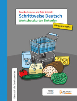Schrittweise Deutsch, Schrittweise Deutsch / Wortschatzkarten Einkaufen für Lehrerkoffer