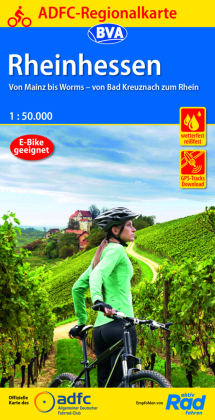 Rheinhessen cycling map