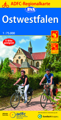 Ostwestfalen cycling map