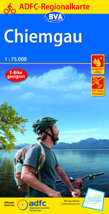 Chiemgau cycling map