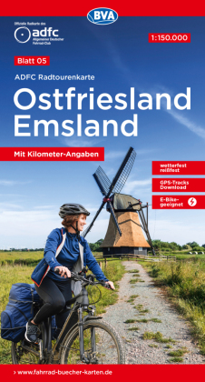 Ostfriesland / Emsland cycling map