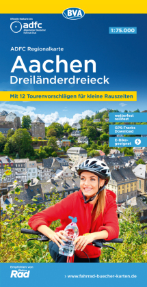 Aachen / Dreiländereck cycling map