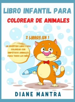 Libro infantil para colorear de animales