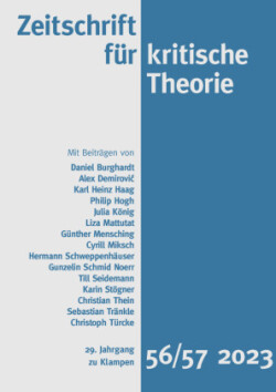 Zeitschrift für kritische Theorie, Bd. 56/57, Zeitschrift für kritische Theorie / Zeitschrift für kritische Theorie, Heft 56/57