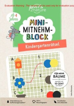 Mini-Mitnehm-Block Kindergartenrätsel