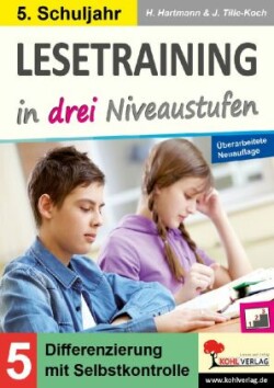 Lesetraining in drei Niveaustufen / Klasse 5