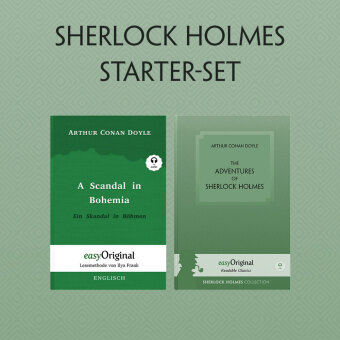 The Adventures of Sherlock Holmes (mit Audio-Online) - Starter-Set, m. 1 Audio, m. 1 Audio, 3 Teile