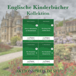 Englische Kinderbücher Kollektion (Bücher + 4 MP3 Audio-CDs) - Lesemethode von Ilya Frank - Zweisprachige Ausgabe Englisch-Deutsch, m. 4 Audio-CD, m. 4 Audio, m. 4 Audio, 4 Teile