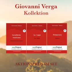 Giovanni Verga Kollektion (Bücher + 3 Audio-CDs) - Lesemethode von Ilya Frank, m. 3 Audio-CD, m. 3 Audio, m. 3 Audio, 3 Teile