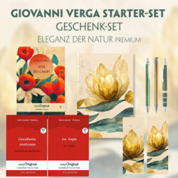 Vita dei campi Starter-Paket Geschenkset - 3 Bücher (mit Audio-Online) + Eleganz der Natur Schreibset Premium, m. 3 Beilage, m. 3 Buch