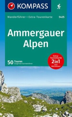 KOMPASS Wanderführer Ammergauer Alpen, 50 Touren mit Extra-Tourenkarte