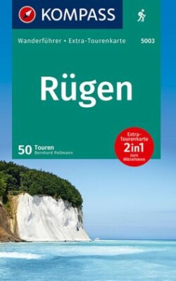 KOMPASS Wanderführer Rügen, 50 Touren mit Extra-Tourenkarte