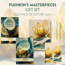 EasyOriginal Readable Classics / Alexander Pushkin's Masterpieces (with audio-online) Readable Classics Geschenkset + Eleganz der Natur Schreibset Basics, m. 2 Beilage, m. 2 Buch