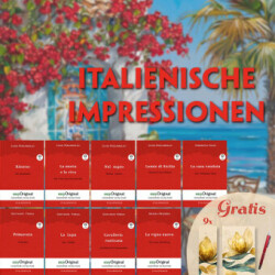 Italienische Impressionen (3 Bücher + Audio-Online + exklusive Extras) - Frank-Lesemethode, m. 9 Audio, m. 9 Audio, 9 Teile