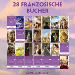 28 französische Bücher (28 Bücher + Audio-Online) - Frank-Lesemethode - Kommentierte zweisprachige Ausgabe Französisch-Deutsch, m. 28 Audio, m. 28 Audio, 28 Teile