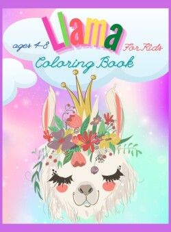 Llama Coloring Book For Kids