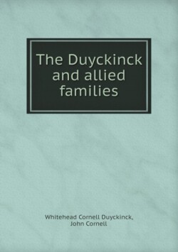 Duyckinck and allied families
