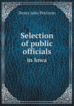 Selection of public officials in Iowa