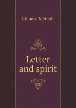 Letter and spirit