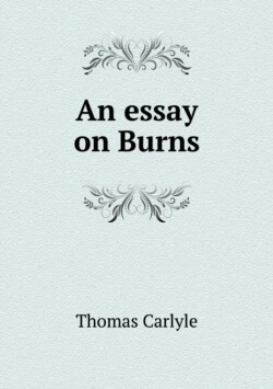 essay on Burns