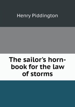 sailor's horn-book for the law of storms