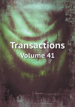 Transactions Volume 41