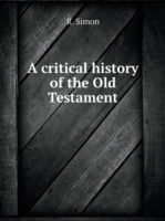 critical history of the Old Testament