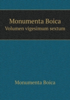 Monumenta Boica Volume 26