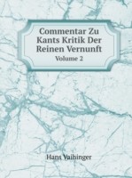 Commentar Zu Kants Kritik Der Reinen Vernunft Volume 2