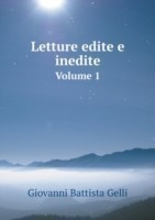 Letture edite e inedite Volume 1