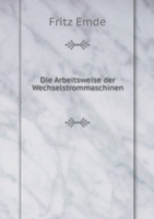 Arbeitsweise der Wechselstrommaschinen