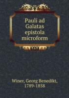 PAULI AD GALATAS EPISTOLA MICROFORM