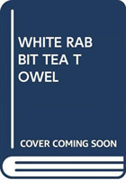 WHITE RABBIT TEA TOWEL