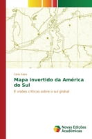 Mapa invertido da América do Sul