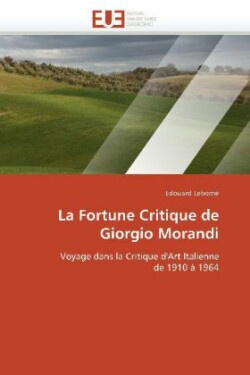 Fortune Critique de Giorgio Morandi