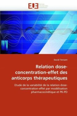 Relation dose-concentration-effet des anticorps therapeutiques
