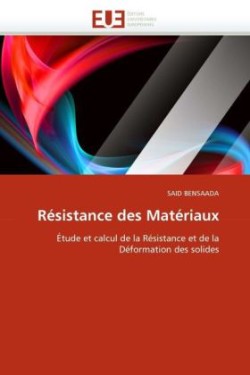 Résistance des Matériaux