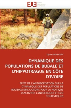 Dynamique des populations de bubale et d''hippotrague en côte d''ivoire
