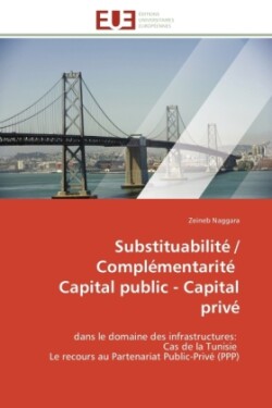 Substituabilit� / Compl�mentarit� Capital Public - Capital Priv�
