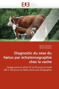 Diagnostic Du Sexe Du F Tus Par �chotomographie Chez La Vache