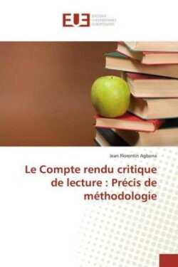Compte Rendu Critique de Lecture: Precis de Methodologie