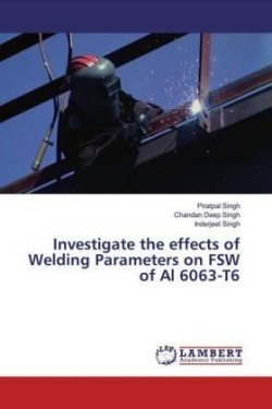 Investigate the effects of Welding Parameters on FSW of Al 6063-T6