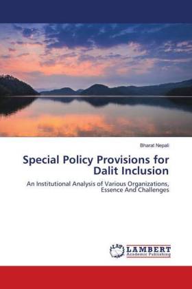 Special Policy Provisions for Dalit Inclusion