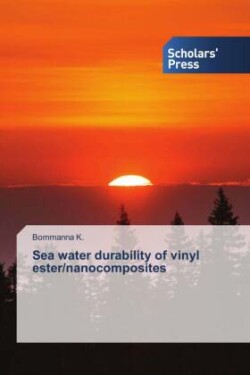 Sea water durability of vinyl ester/nanocomposites