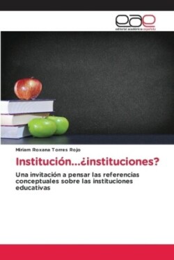 Instituci�n...�instituciones?