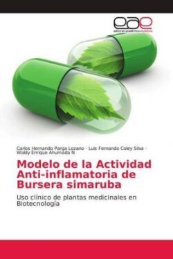 Modelo de la Actividad Anti-inflamatoria de Bursera simaruba