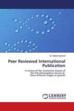 Peer Reviewed International Publication