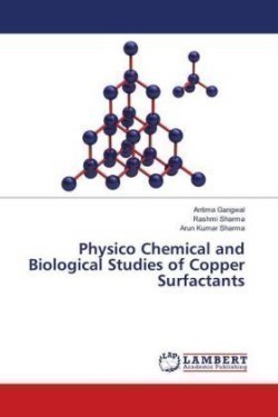 Physico Chemical and Biological Studies of Copper Surfactants