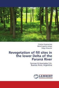 Revegetation of fill sites in the lower Delta of the Paraná River